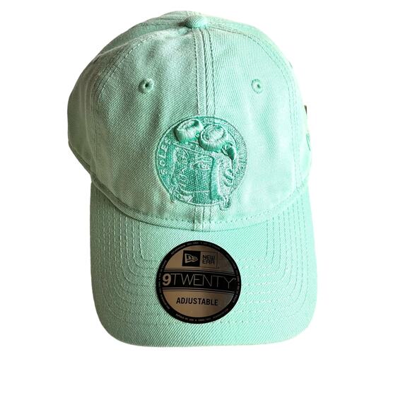 SOLES INC New Era 9 Twenty Baseball Hat Cap Mint Green - Picture 1 of 14